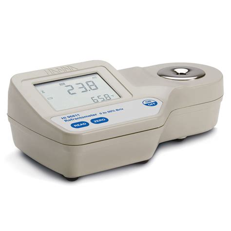 hanna digital refractometer brewing|digital refractometer for sale.